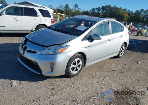 2013 Toyota Prius Three из США, поврежденный, VIN JTDKN3DUXD5619786